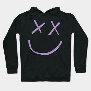 Louis Tomlinson Smiley Purple Hoodie